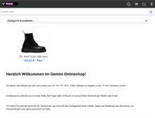 Tablet Screenshot of gemini-stuttgart.de